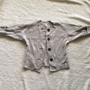 Banana Republic Taupe Cardigan Sweater